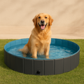 Dog Pool Foldable, Leakproof, Strong Enough for Sharp Claws