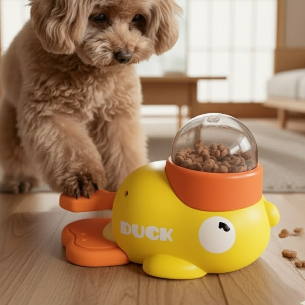 Interactive Dog Treat Dispenser Play & Reward Smart