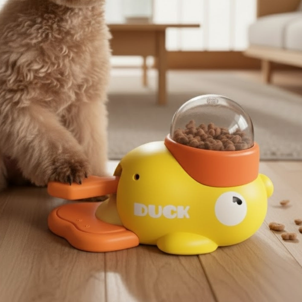 Interactive Dog Treat Dispenser Play & Reward Smart