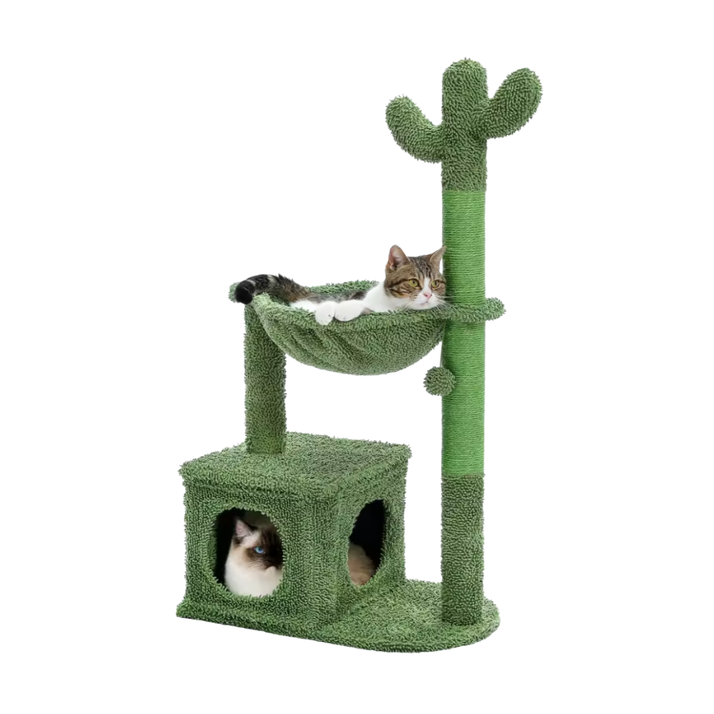 Cat Scratching Post | Cactus-Inspired Tower
