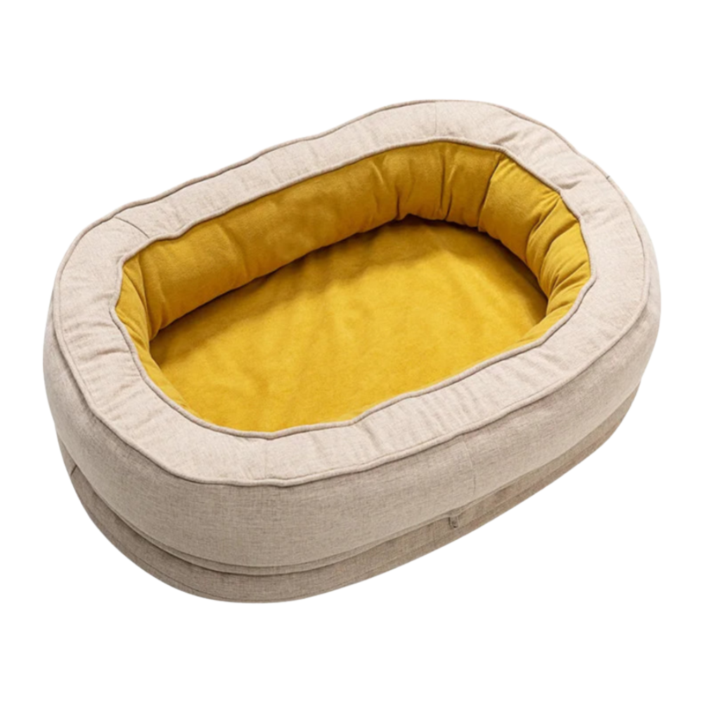 Orthopedic Dog Bed | Washable Cover with Waterproof Lining For Large Breeds