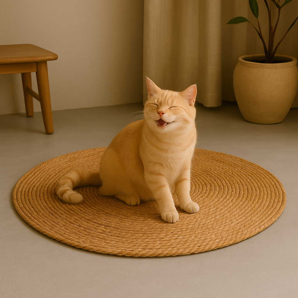 Cat Scratch Mat Protects Furniture, Dual Function Rest Mat