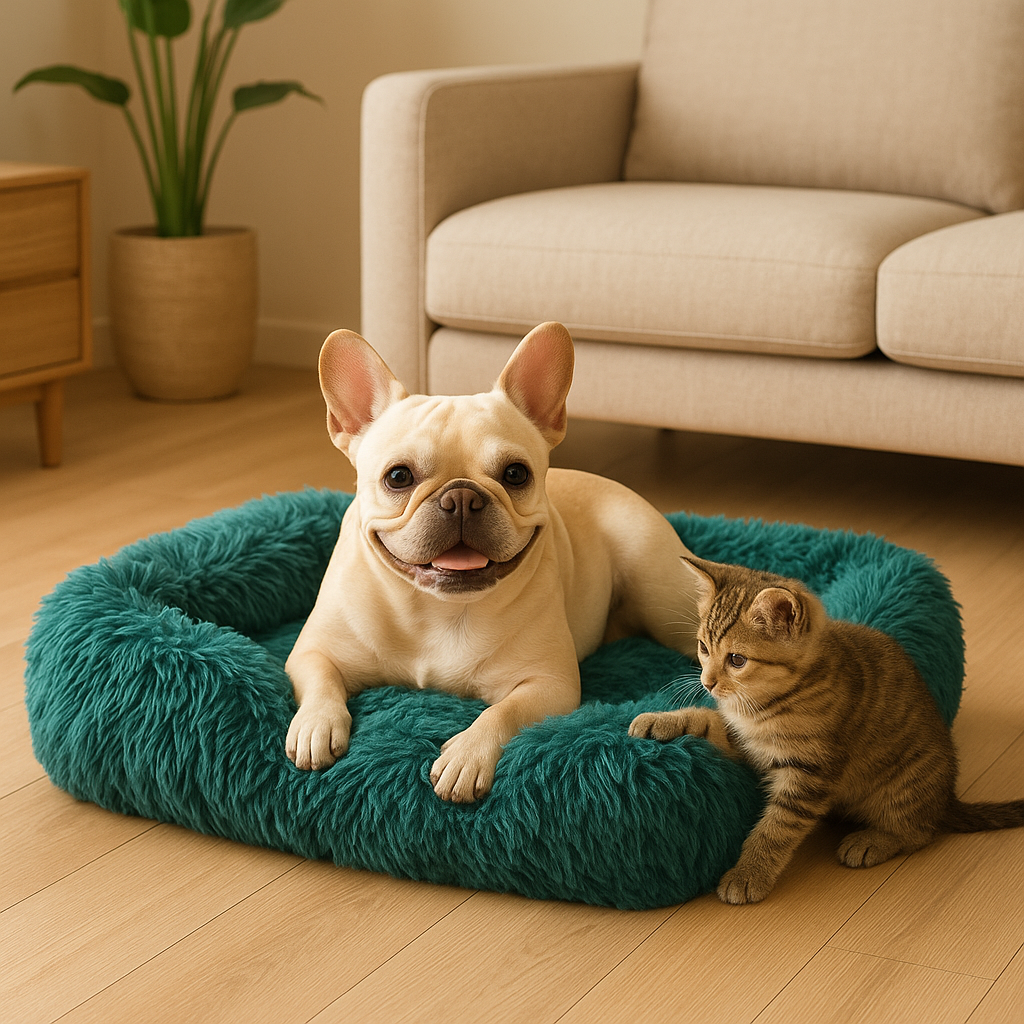 Dog Rectangular Cushion Bed | Washable