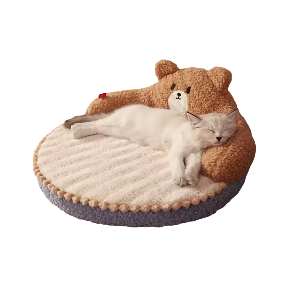 Cute Cat Bed for Small Cats | Soft Sleeping Sofa