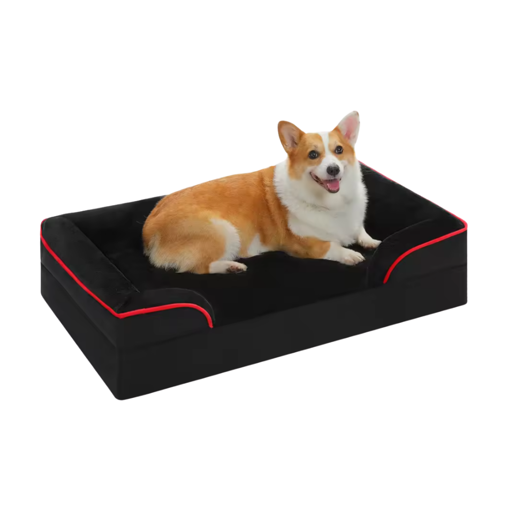 Orthopedic Dog Bed | Washable Corduroy Sofa