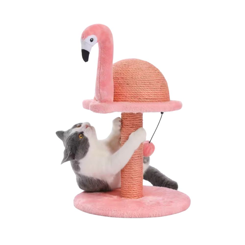 Cute Cat Scratching Post | Cat Tower