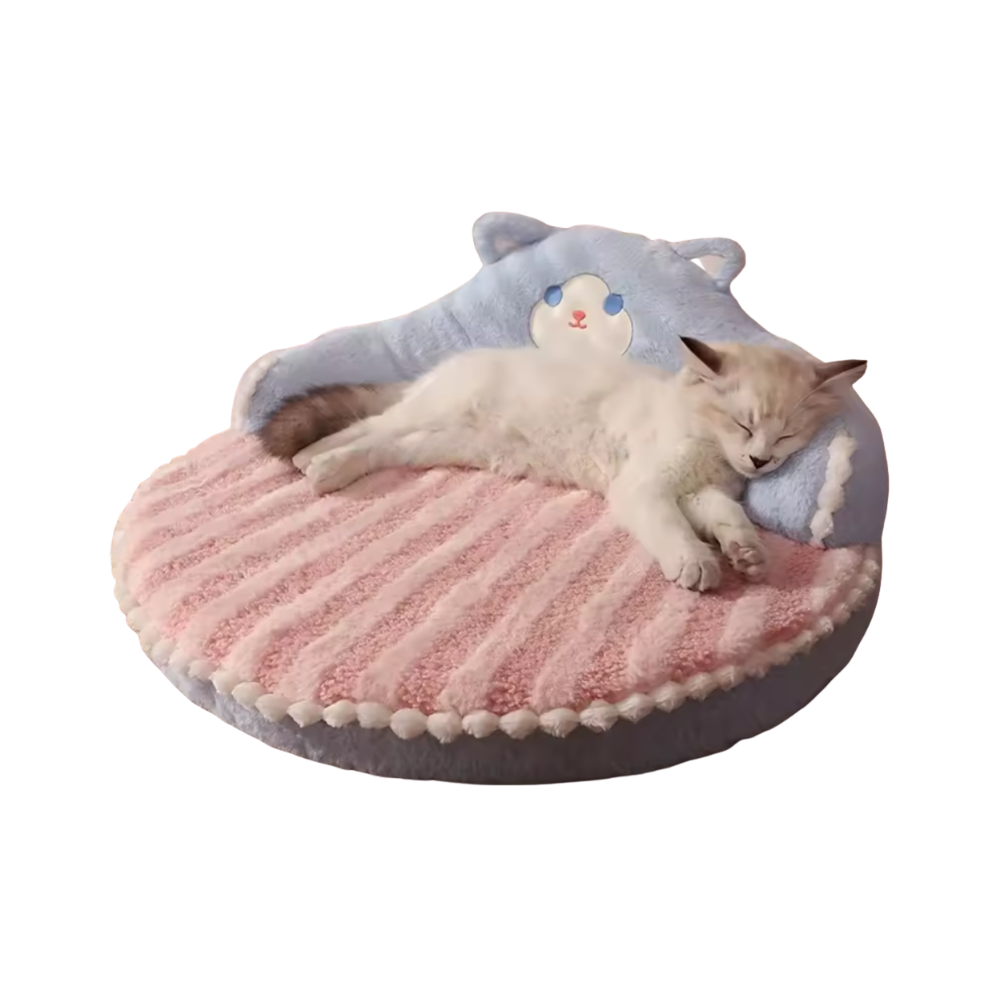 Cute Cat Bed for Small Cats | Soft Sleeping Sofa