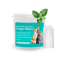 Finger Wipes Dental Care For Dogs Plaque Removal & Breath Freshening