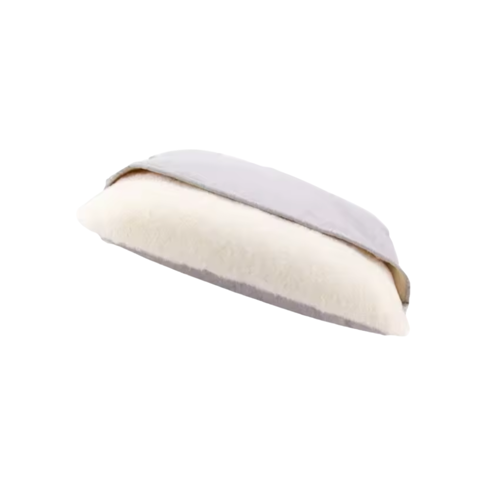 Dog Bed with Attached Blanket | Washable Cushion