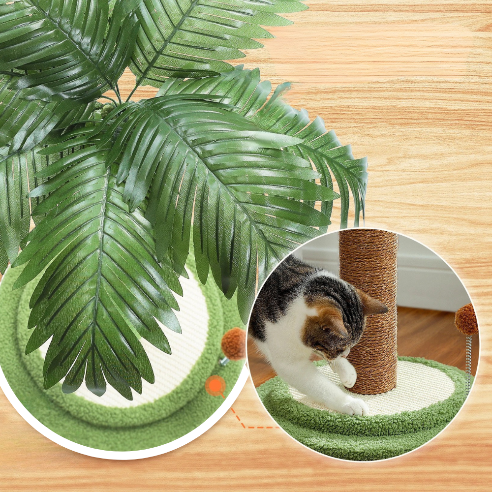 Cute Cat Scratching Post | Cat Tower