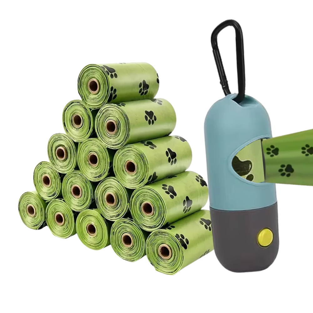 Leak-Proof Dog Poop Bags, Extra Thick, Leak-Proof & Easy Tear