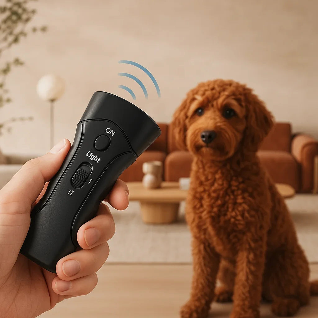 Anti-Bark Trainer Dog Safe Ultrasonic Device for Unwanted Behavior