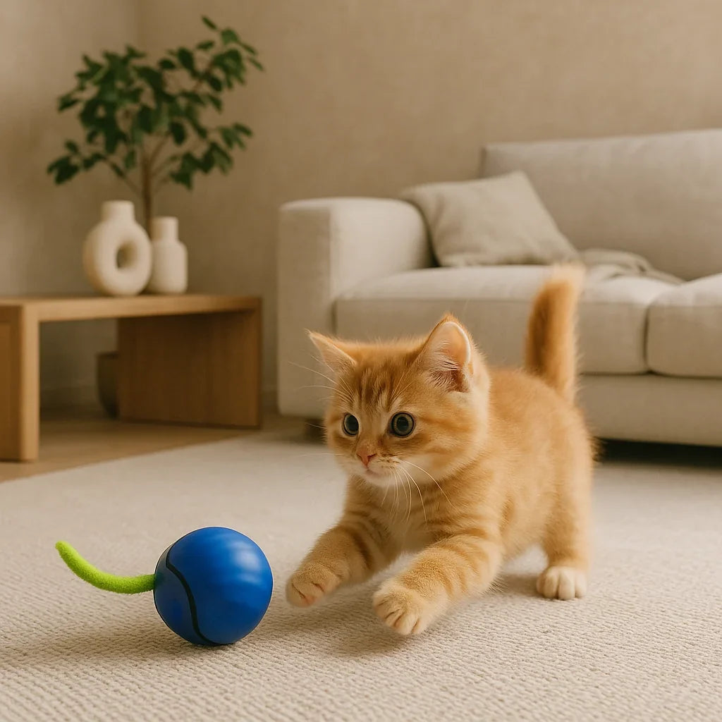 Interactive Cat Ball Automatic Moving Toy For Cats