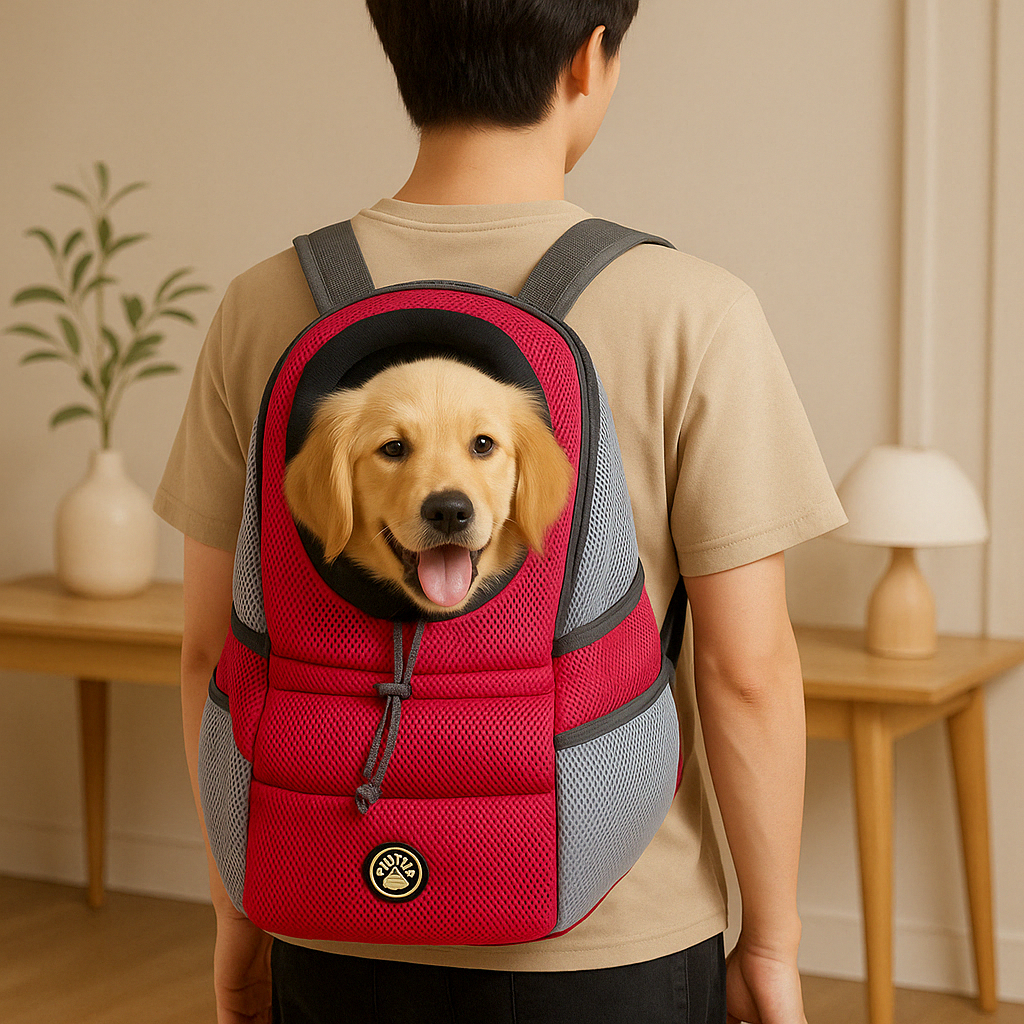 Dog Backpack for Dog, Ergonomic Dog Carrier with Waist Belt