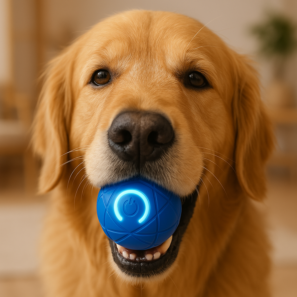 Interactieve Speelbal Bewegend & Lichtgevend Speeltje Voor Honden & Katten