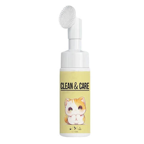 Grooming Brush Soft Brush & Cleaner For Cats With Sensitive Skin