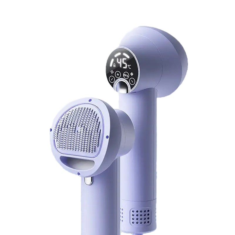 Dog Grooming Dryer Brush Silent Hair Dryer & Brush In 1 For Pet Hair Care