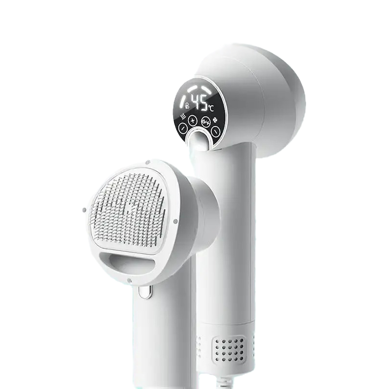 Dog Grooming Dryer Brush Silent Hair Dryer & Brush In 1 For Pet Hair Care