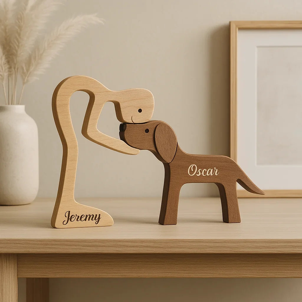 Handmade Wooden Figurine Personalized Gift For Animal Lovers