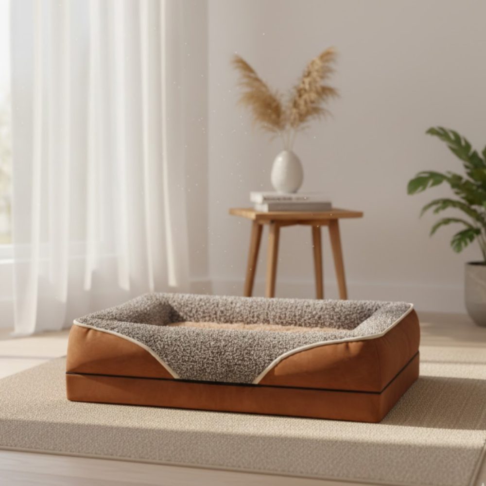 Orthopedic Dog Bed | Dog Bed With Washable Cover
