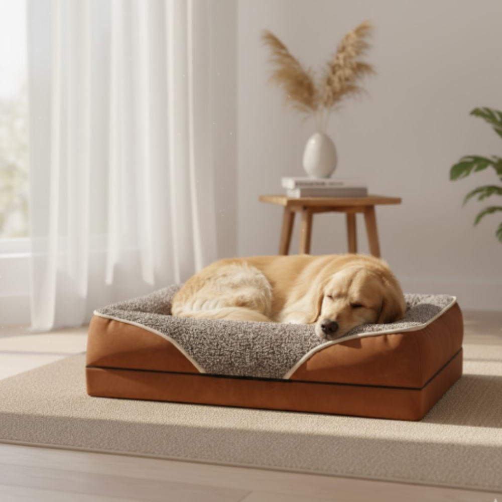 Orthopedic Dog Bed | Dog Bed With Washable Cover