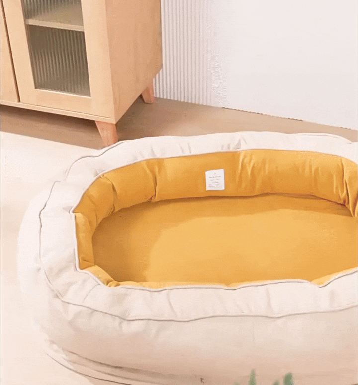 Orthopedic Dog Bed | Washable Cover with Waterproof Lining For Large Breeds