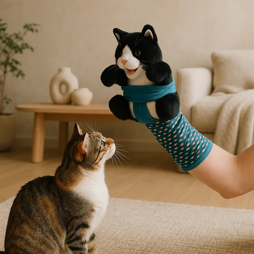 Play Glove Cat Scratch Resistant Oxford Nylon With Realistic Design