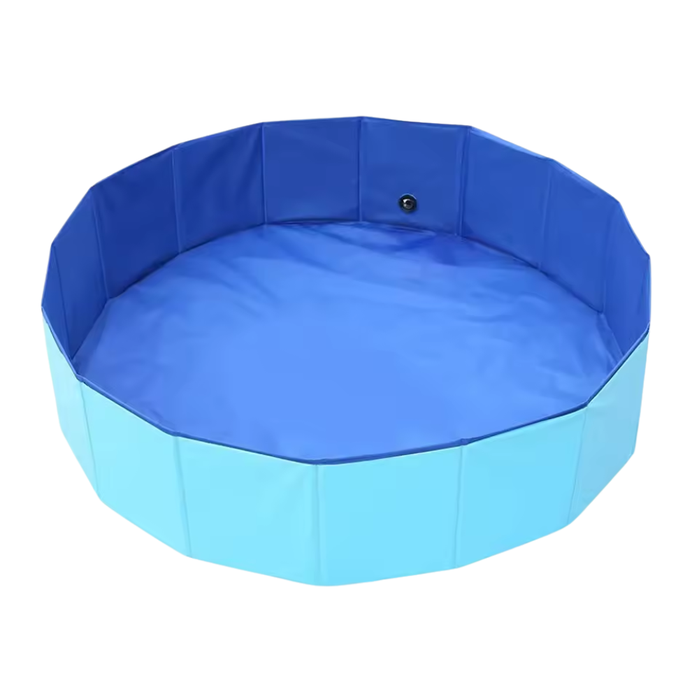 Foldable Dog Pool Durable Dog Bath with Non-Slip Bottom