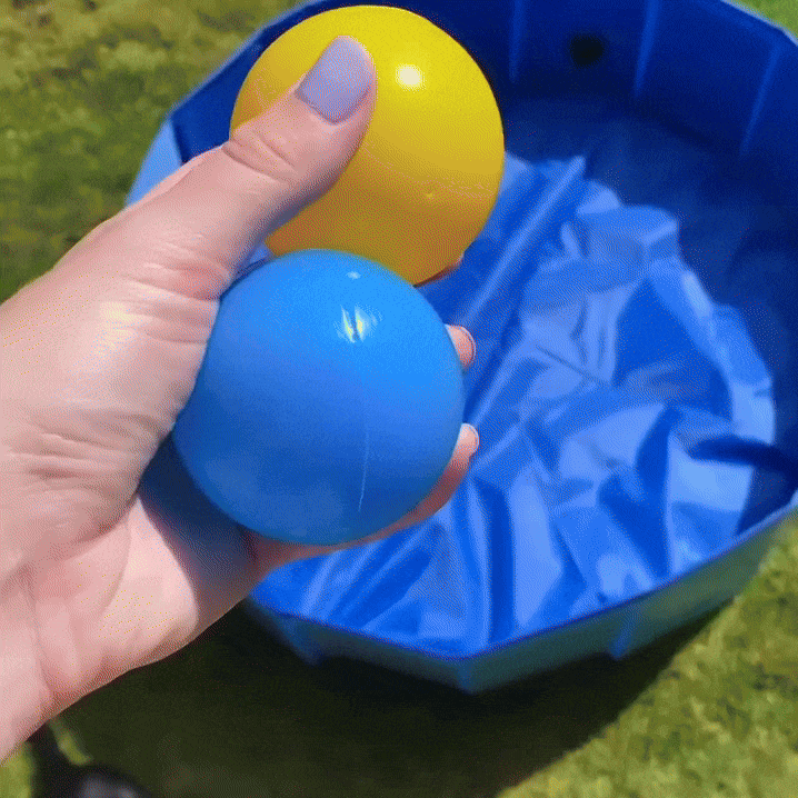 Foldable Dog Pool Durable Dog Bath with Non-Slip Bottom