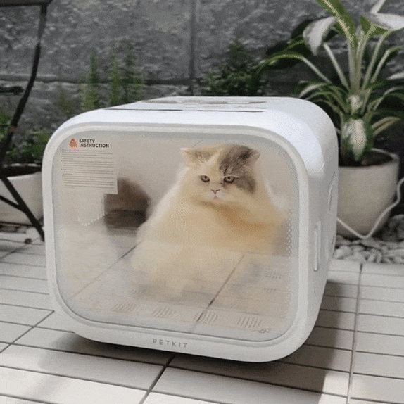 Pet Dryer Silent Hands-Free Drying Box for Dogs & Cats