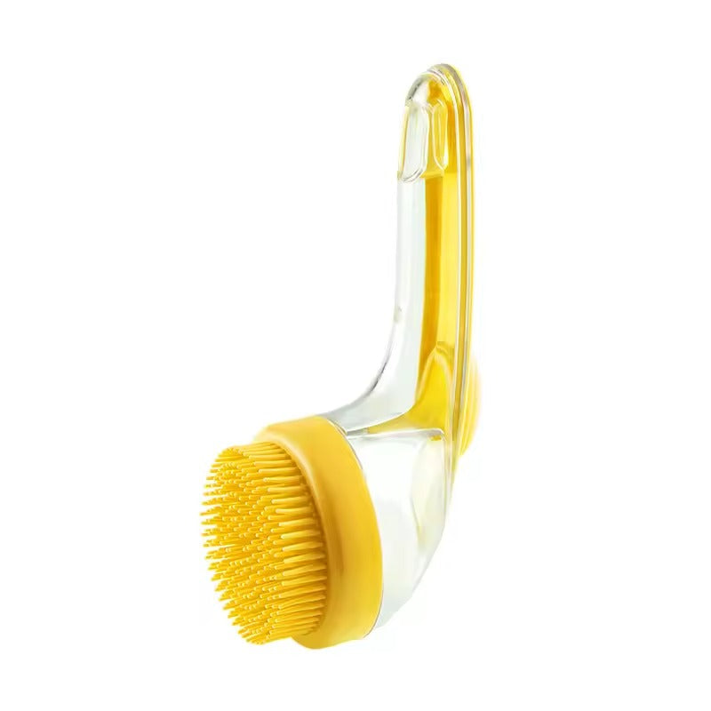 Wasborstel Met Ingebouwd Zeepreservoir Voor Honden & Katten