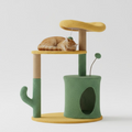 Cat Bed Flower Cat Tower | Scratch-Friendly Cat Tree
