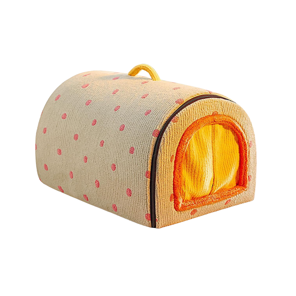 Portable Cat House Bed | With Removable Cushion