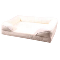 Orthopedic Dog Bed with Firm Foam Comfort for Senior Dogs