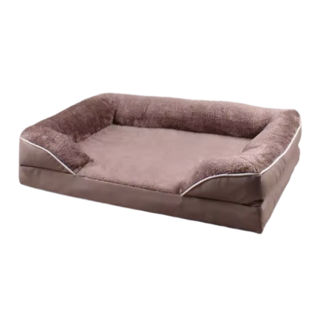 Orthopedic Dog Bed with Firm Foam Comfort for Senior Dogs