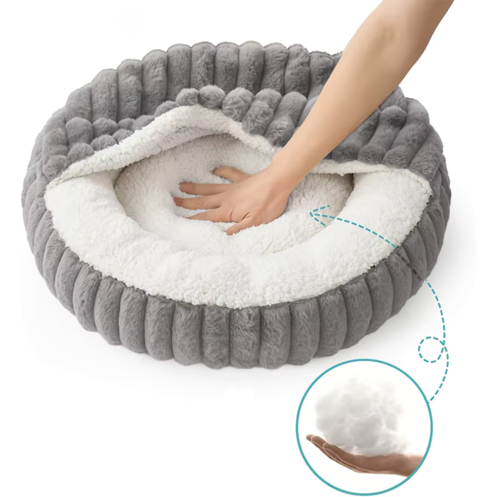 Cat Cave Basket | Washable Winter Bed