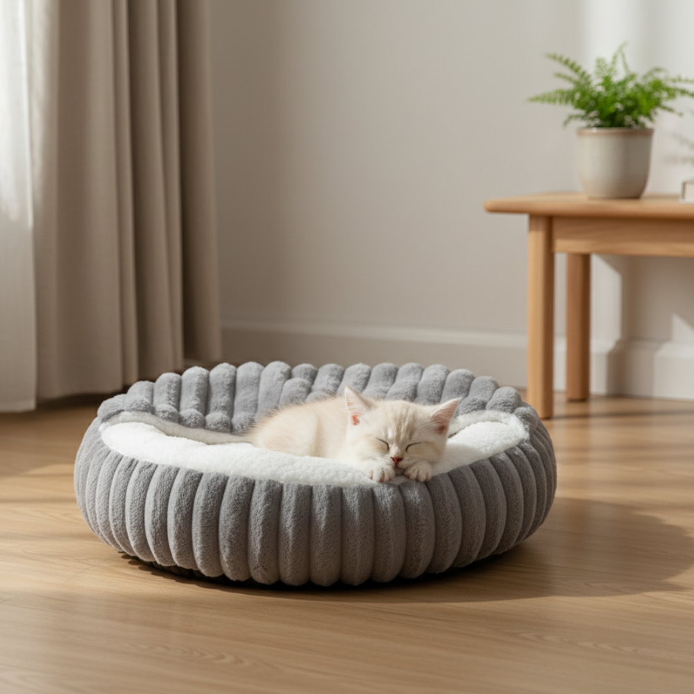 Cat Cave Basket | Washable Winter Bed