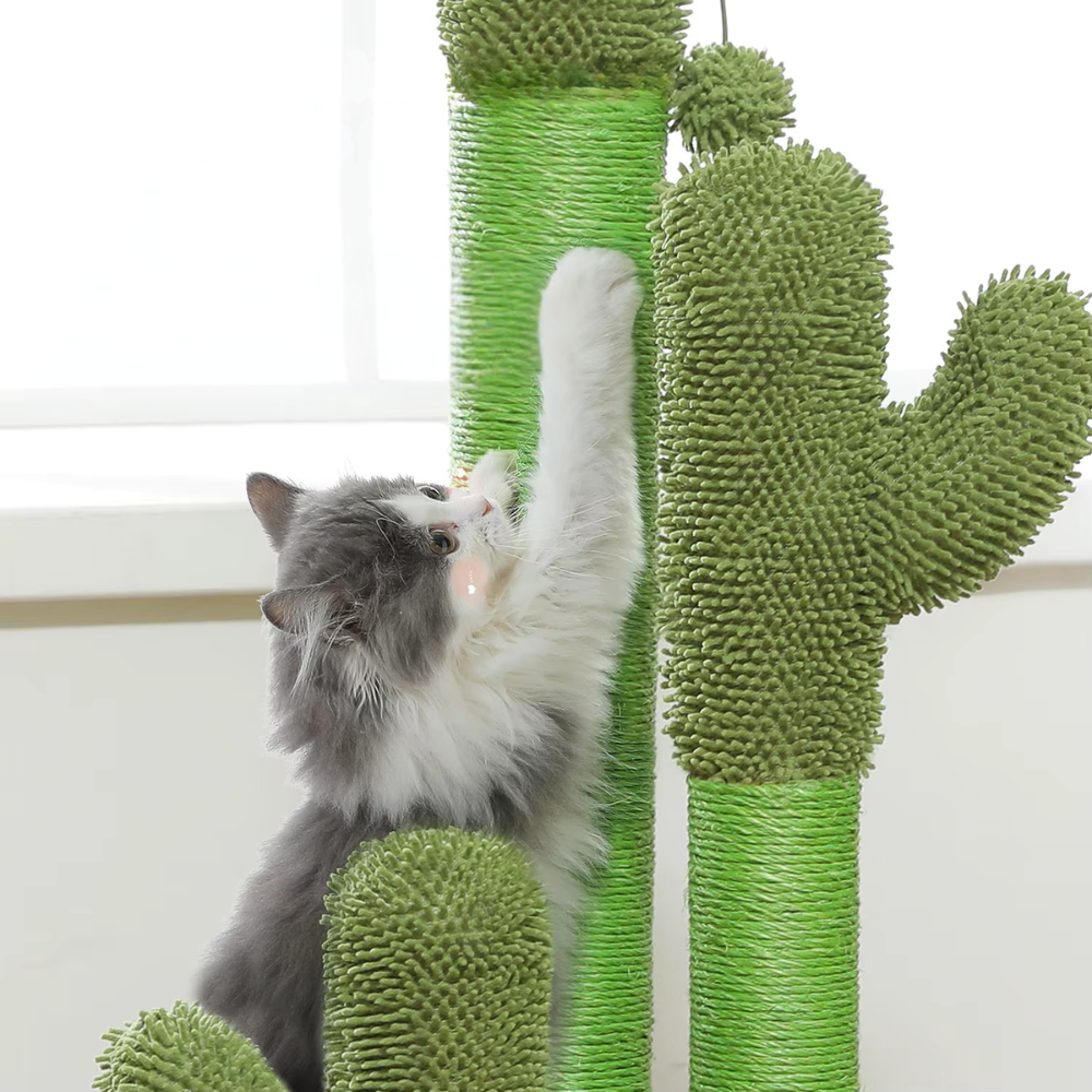Cat Scratching Post | Cactus-Inspired Tower