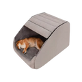 Dog Cave Bed | Washable Enclosed Bed
