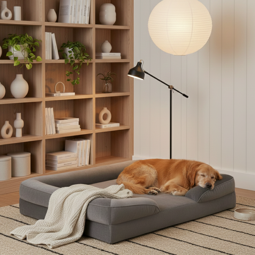 Dog Sofa Bed with Sides | For Large Dogs