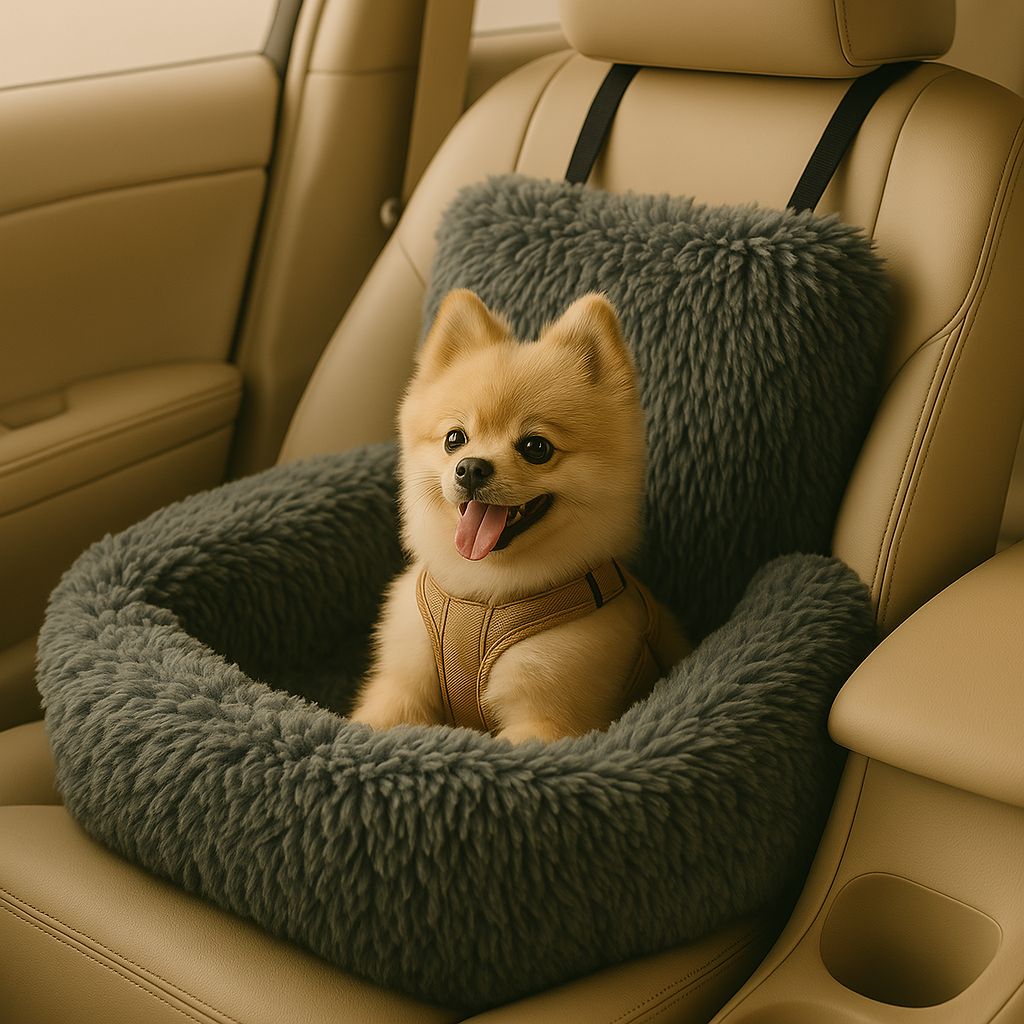 Luxury Car Bed For Dogs Safe & Comfortable Car Travel