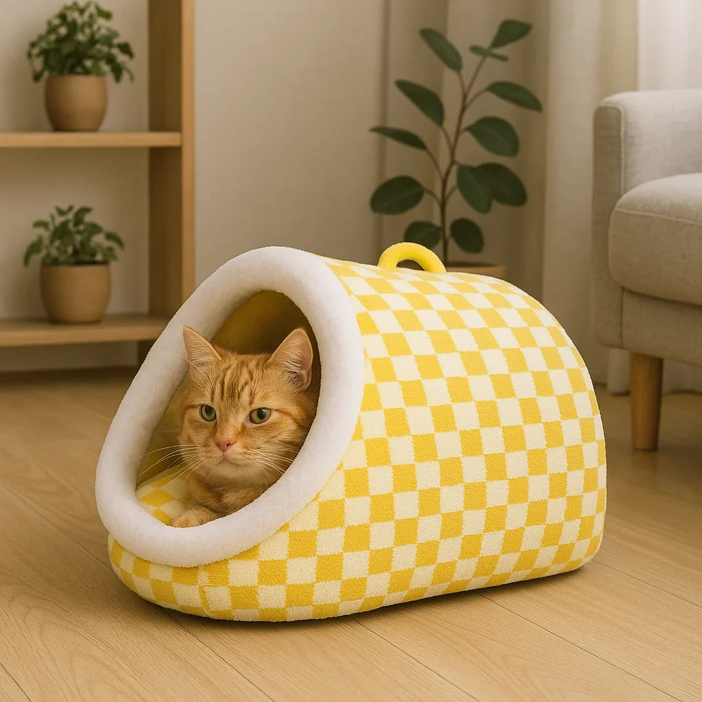 Comfortable Soft Plush Dog Bed in Various Sizes