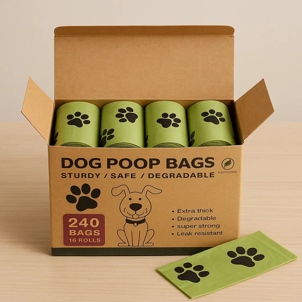 Leak-Proof Dog Poop Bags, Extra Thick, Leak-Proof & Easy Tear
