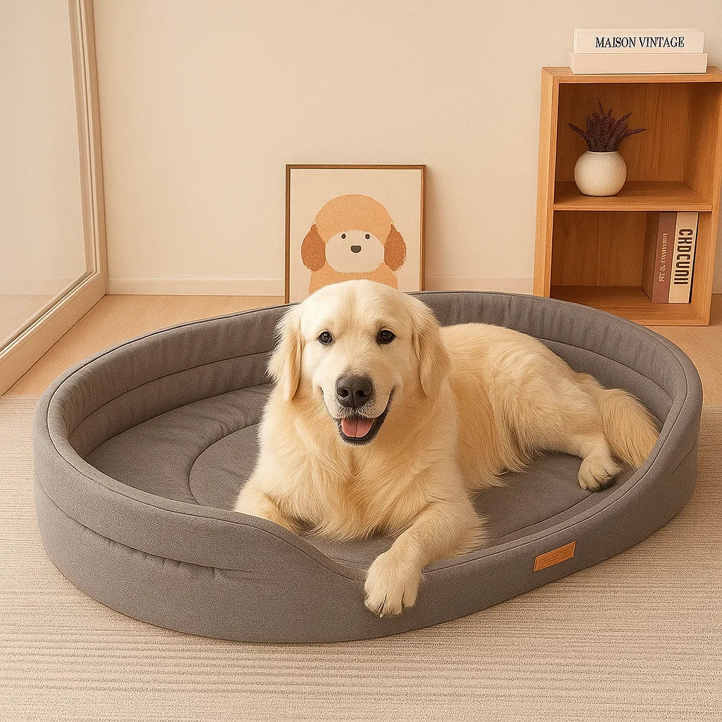 Orthopedic Washable Dog Bed | Waterproof For Large Dogs