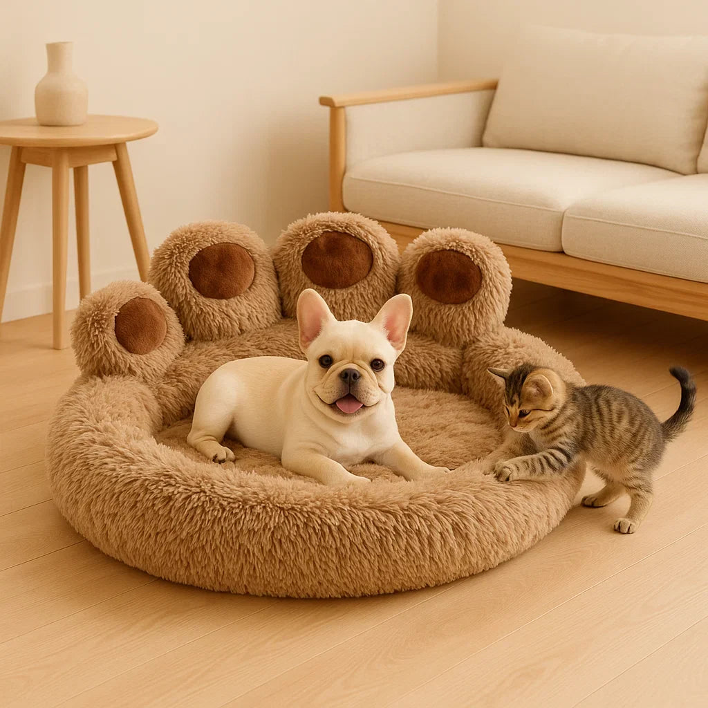 Fluffy Paw Dog Bed | Sofa Bed
