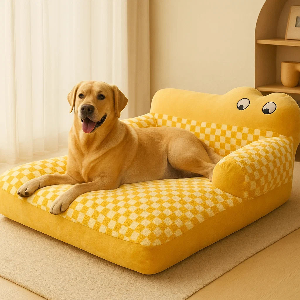 Orthopedic Dog Sofa | Washable For Large Dogs