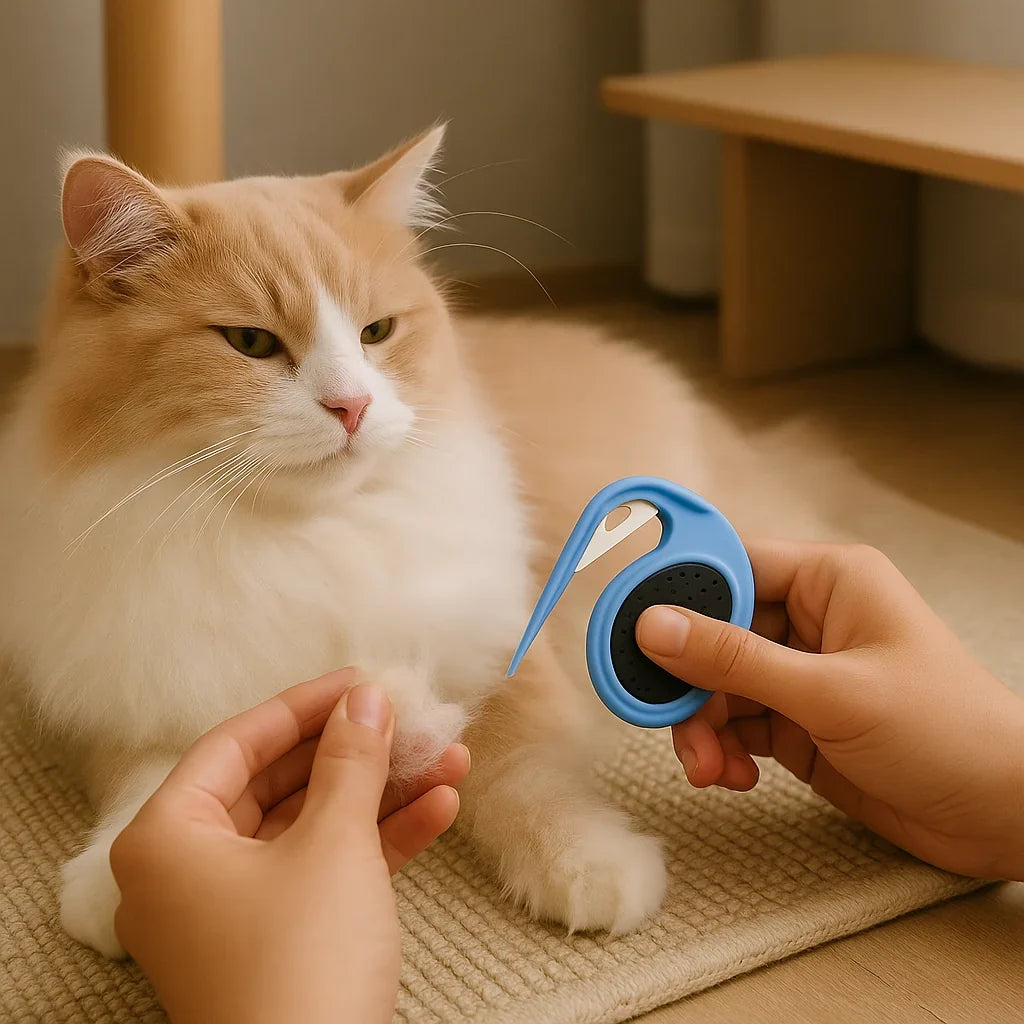 Anti-Tangle Grooming Brush | Detangling Tool for Dogs & Cats