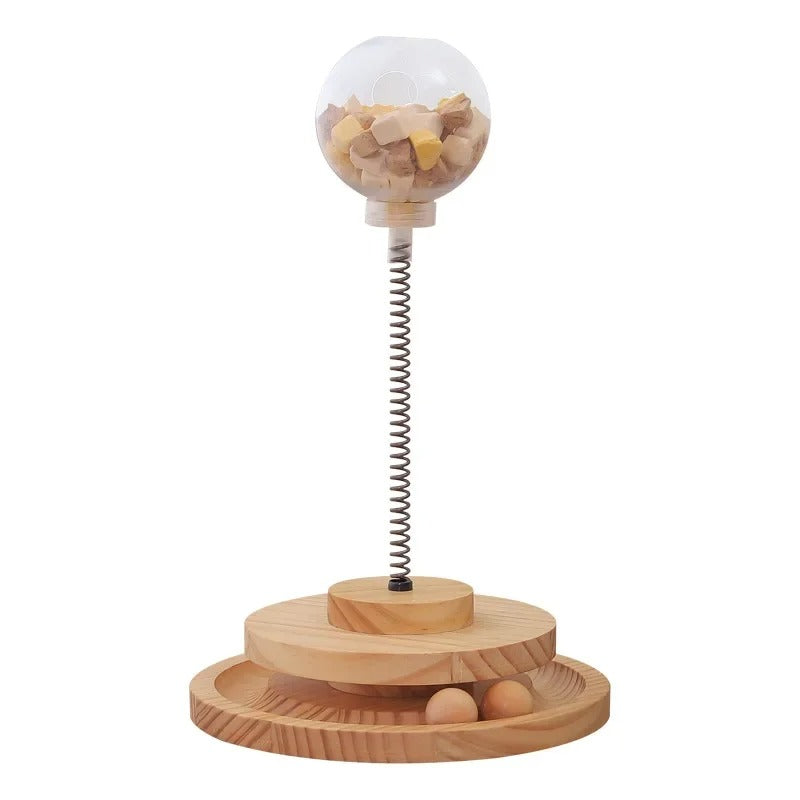 Voerspeeltje kat Duurzaam Interactief Katten Speeltje Met Snackbal