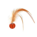 Interactive Cat Toy Jumping Ball With Feathers For Hours of Fun