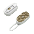 Steamy Pet Brush for Healthy, Shiny Coat and Shedding Reduction